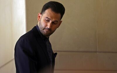 Newly-elected Lebanese member of parliament Taymour Jumblatt, son of Druze leader Walid Jumblatt and grandson of Kamal Jumblatt, arrives to attend the first session of the newly-elected assembly at its headquarters in the capital Beirut on May 31, 2022. (ANWAR AMRO / AFP)